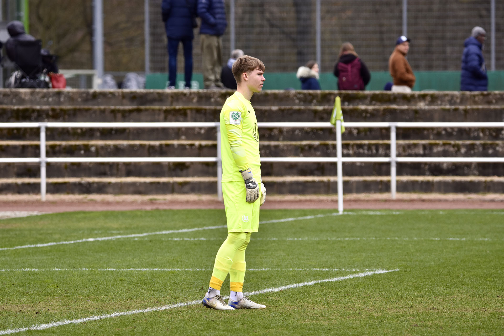 Kyrylo Khadasevych v brankářských rukavicích Brave GK Air - Oficiální internetový obchod Brave GK