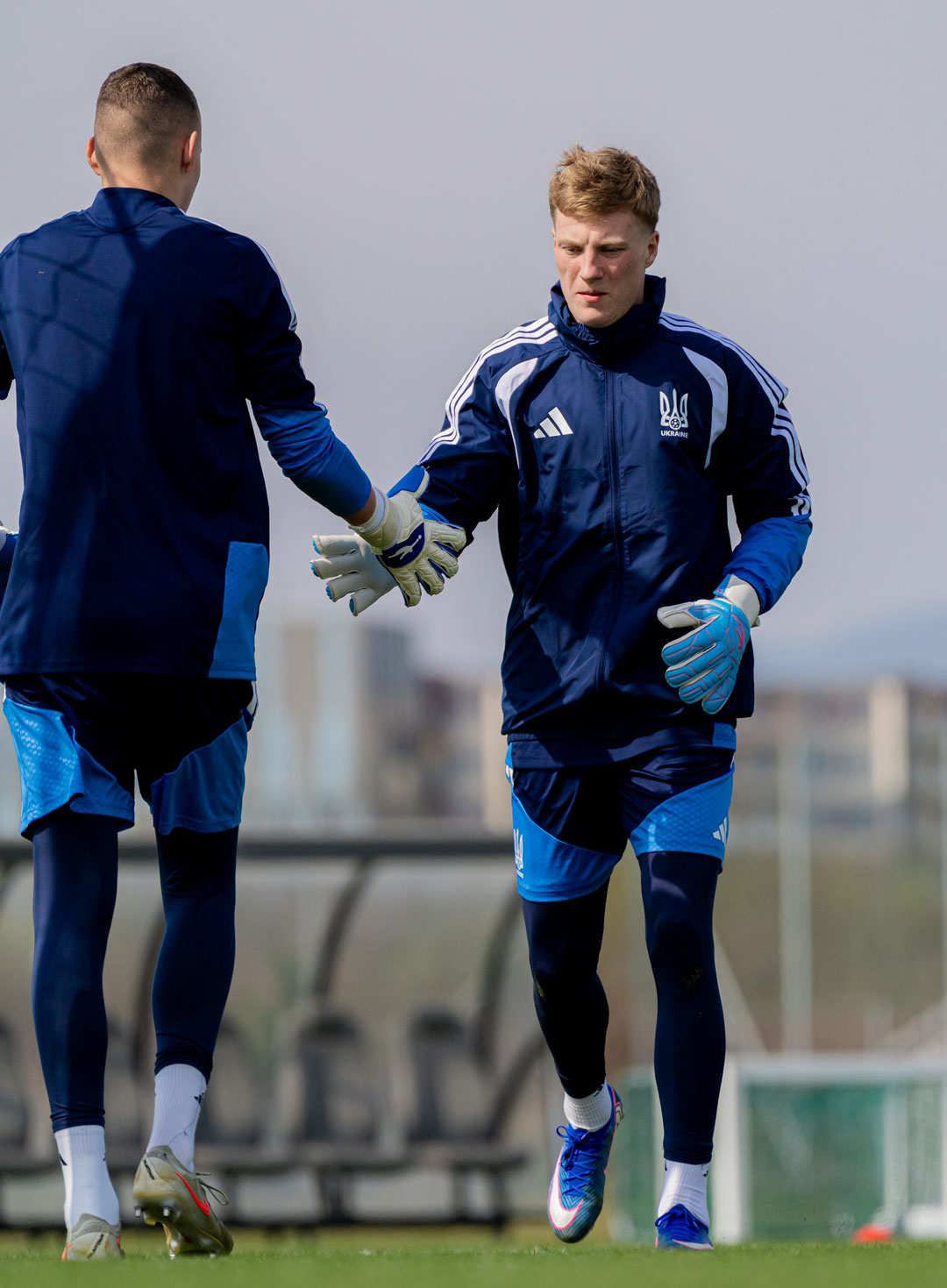 Brankáři ukrajinské reprezentace U21 v rukavicích Brave GK - Oficiální internetový obchod Brave GK